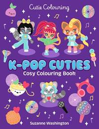 Kniha K-pop Cuties Colouring Book