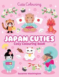 Kniha Japan Cuties Colouring Book