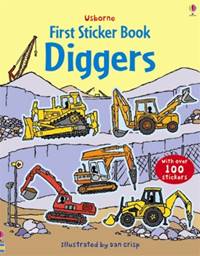 Kniha First Sticker Book Diggers