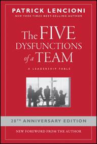 Kniha The Five Dysfunctions of a Team