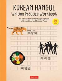 Kniha Korean Hangul Writing Practice Workbook