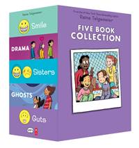 Kniha Raina Telgemeier Five Book Collection: Smile, Drama, Sisters, Ghosts, Guts