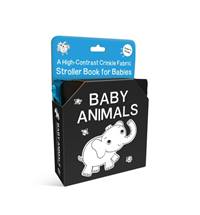 Kniha Baby Animals: A High-Contrast Crinkle Fabric Stroller Book for Babies