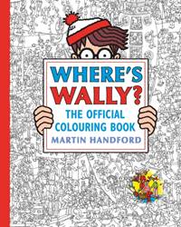 Kniha Wheres Wally The Official Colouring Book