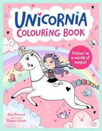 Kniha Unicornia Colouring Book