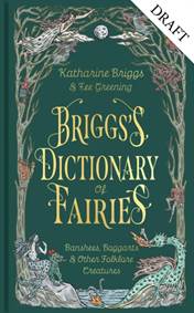 Kniha Briggss Dictionary of Fairies