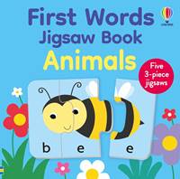 Kniha First Words Jigsaw Book: Animals