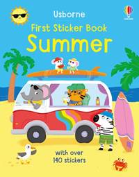 Kniha First Sticker Book Summer
