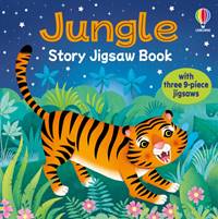 Kniha Jungle Story Jigsaw Book