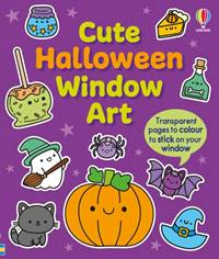 Kniha Cute Halloween Window Art