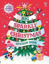 Kniha Big Sparkly Christmas Sticker Book