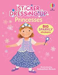 Kniha Sticker Dressing Up - Princesses