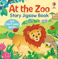 Kniha At the Zoo Story Jigsaw Book