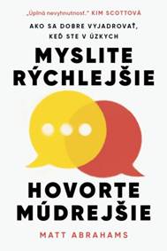 Kniha Myslite rýchlejšie, hovorte múdrejšie