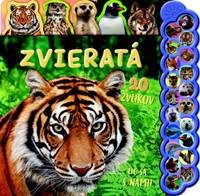 Kniha Zvieratá 20 zvukov Uč sa s nami!