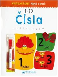 Kniha Napiš a smaž Čísla