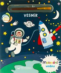 Kniha Malování vodou Vesmír