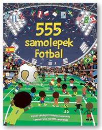 Kniha 555 samolepek Fotbal