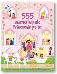 Kniha 555 samolepek Princeznin palác