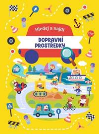 Kniha Hledej a najdi Dopravní prostředky