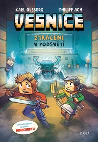 Kniha Minecraft Vesnice Ztraceni v podsvětí