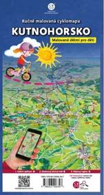 Kniha Ručně malovaná cyklomapa Kutnohorsko