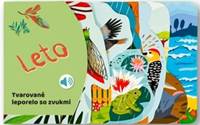 Kniha Leto - Tvarované leporelo so zvukmi