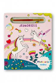 Kniha Maľovanie vodou - Jednorožce