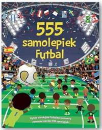 Kniha 555 samolepiek - Futbal