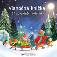 Kniha Vianočná knižka 24 adventných okienok