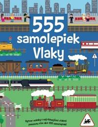 555 samolepiek - Vlaky