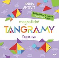 Kniha aktivít magnetické TANGRAMY - Doprava