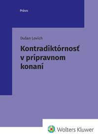 Kniha Kontradiktórnosť v prípravnom konaní