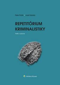 Kniha Repetitórium kriminalistiky