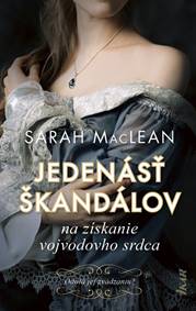 Kniha Jedenásť škandálov na získanie vojvodovho srdca