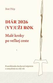 Kniha Diár 2026: (Vy)uži rok. Malé kroky po veľkej ceste