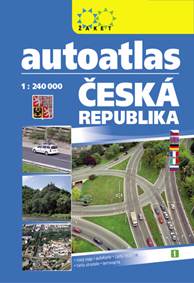 Kniha Autoatlas ČR 1:240 000 A5 2025
