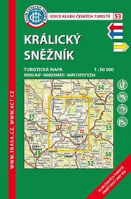 Kniha KČT 53 Kralický Sněžník