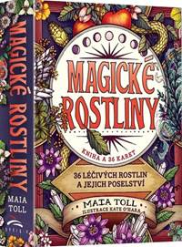Kniha Magické rostliny (Kniha a 36 karet)