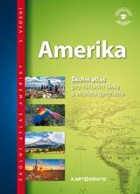 Kniha Amerika Školní atlas