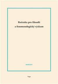 Kniha Ročenka pro filosofii a fenomenologický výzkum 2024