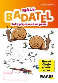Kniha Malý Badatel Ruka připravená na psaní