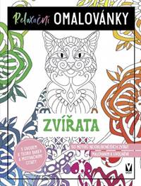 Kniha Zvířata - relaxační omalovánky