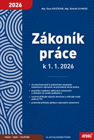 Kniha Zákoník práce k 1.1.2026