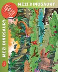 Kniha Čti a nalepuj – Mezi dinosaury