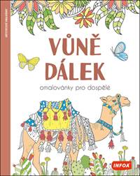 Kniha Vůně dálek Omalovánky pro dospělé