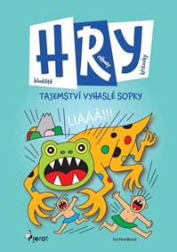 Kniha HRY Tajemství vyhaslé sopky