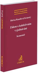 Kniha Zákon o kolektivním vyjednávání. Komentář