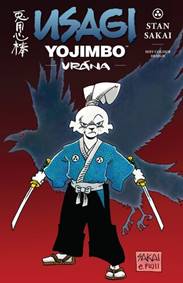 Kniha Usagi Yojimbo Vrána