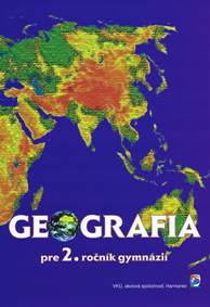 Kniha Geografia pre 2. ročník gymnázií